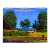 国の生活の絵画カレンダー カレンダー (カバー)