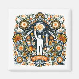 国の省エネ記念日 マグネット