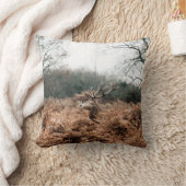 国の秋のシカの分散クッション クッション (ブランケット)