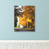 国の紅葉 キャンバスプリント (インサイチュ (ウッドフロア))