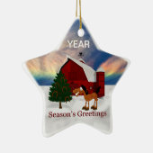 国の納屋 セラミックオーナメント (右)