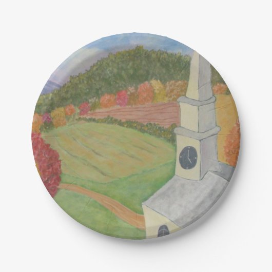 国の紙皿の教会 ペーパープレート (正面)