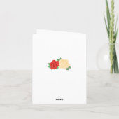 国の素朴なバーラップのレースのメーソンジャーは感謝していしています サンキューカード (裏面)