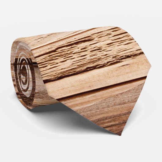 国の素朴な木製の西部の納屋木製メンズタイ ネクタイ (ロール)