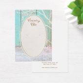 国の素朴イヤリング表示カード (デスク)