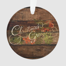 国の素朴クリスマス オーナメント