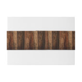 国の素朴クリスマス 招待状ベリーバンド (裏面例)