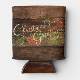 国の素朴クリスマス 缶クーラー