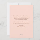 国の素朴タイポグラフィ |ホリデーフォトカード シーズンカード (裏面)