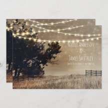 国の素朴フィールド&ライトカントリーの結婚式