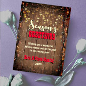 国の素朴妖精がクリスマスを点灯 シーズンカード