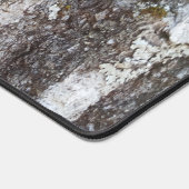 国の素朴自然オークの木の樹皮の写真 デスクマット (コーナー)