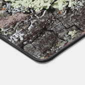 国の素朴自然モッシーな樹皮オークの木の写真 デスクマット (コーナー)