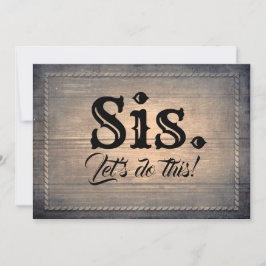 国の素朴花嫁メイド/メイド・オブ・オーナー（花嫁付き添い人）提案 招待状