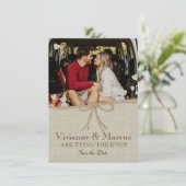 国の結婚式の日付の保存 セーブザデート (スタンド正面)