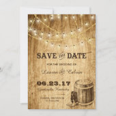 国の結婚式の日付を保存 セーブザデート (正面)