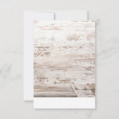 国の結婚式（RSVPカード） 出欠カード (裏面)