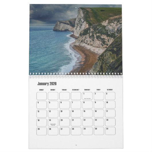 国の統一されたカレンダー カレンダー (1月 2026)