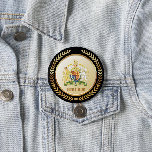 国の統一された紋章 缶バッジ (インサイチュ)