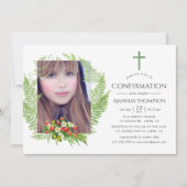 国の緑の確認 招待状 (正面)