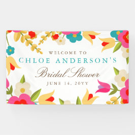 国の花結婚またはパーティー 横断幕