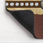 国の西部のきらきら光る マウスパッド (コーナー)