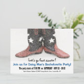 国の西部のアメリカのバチェロレッテ 招待状 (スタンド正面)