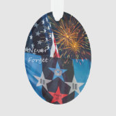 国の記憶は決して忘れない オーナメント (正面)