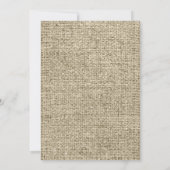 国の蹄鉄の結婚式招待状 招待状 (裏面)