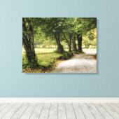 国の道 キャンバスプリント (インサイチュ (ウッドフロア))