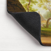 国の酪農場への訪問 マウスパッド (コーナー)