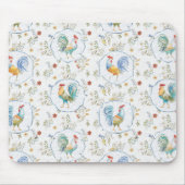 国の開花パターン マウスパッド (正面)