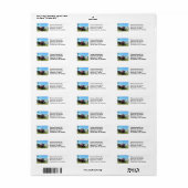 国の風景 ラベル (フルシート)