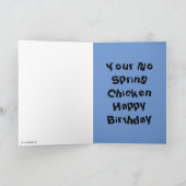 国の鶏およびマウスのバースデー・カード カード (内部)