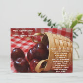 国のAppleの結婚式 招待状 (スタンド正面)