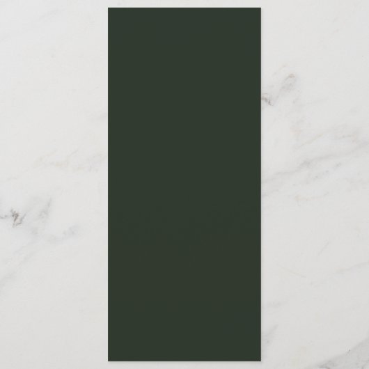 国はっきりしたのヒマワリ結婚ライトイエローズディナー メニュー (裏面)