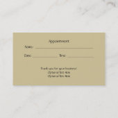 国は名刺鳴きます 予約カード (裏面)