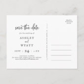 国ひまわり3フォトコラージュ日付を保存 インビテーションポストカード (裏面)