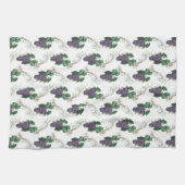 国ぶどう柄のキッチンタオル キッチンタオル (横)