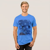 国を作る素晴らし理由 トライブレンドTシャツ (正面全面)