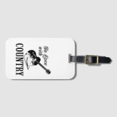 国を愛して ラゲッジタグ (正面横)