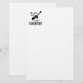 国を愛して 便箋 (正面/裏面)