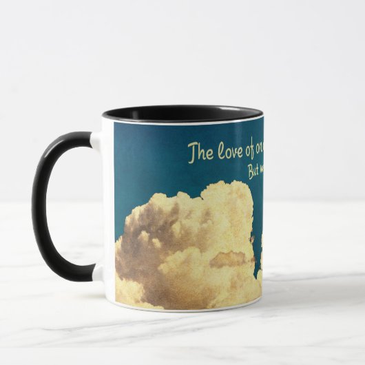 国を愛すること マグカップ (左)