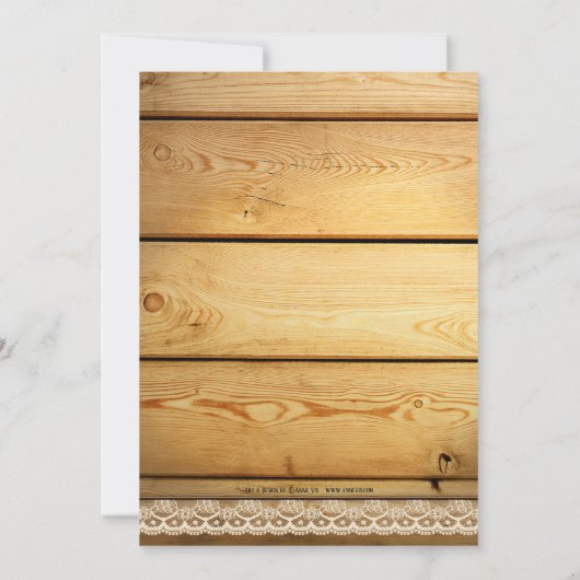 国を挙げての挙式後パーティー招待状 招待状 (裏面)