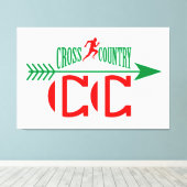 国を越えて キャンバスプリント (インサイチュ (ウッドフロア))