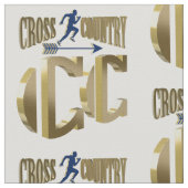 国を越えて ファブリック (クローズアップ)