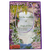 国イタリアンの家庭アウトドア ミディアムペーパーバッグ (正面)