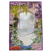 国イタリアンの家庭アウトドア ミディアムペーパーバッグ (裏面)