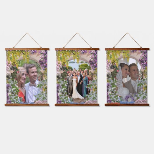 国イタリアンの家庭アウトドア 吊り下げ型タペストリー (トリプル)