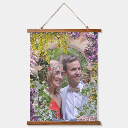 国イタリアンの家庭アウトドア 吊り下げ型タペストリー (正面)